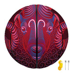 Aries And Astrological Signs Print Basketball