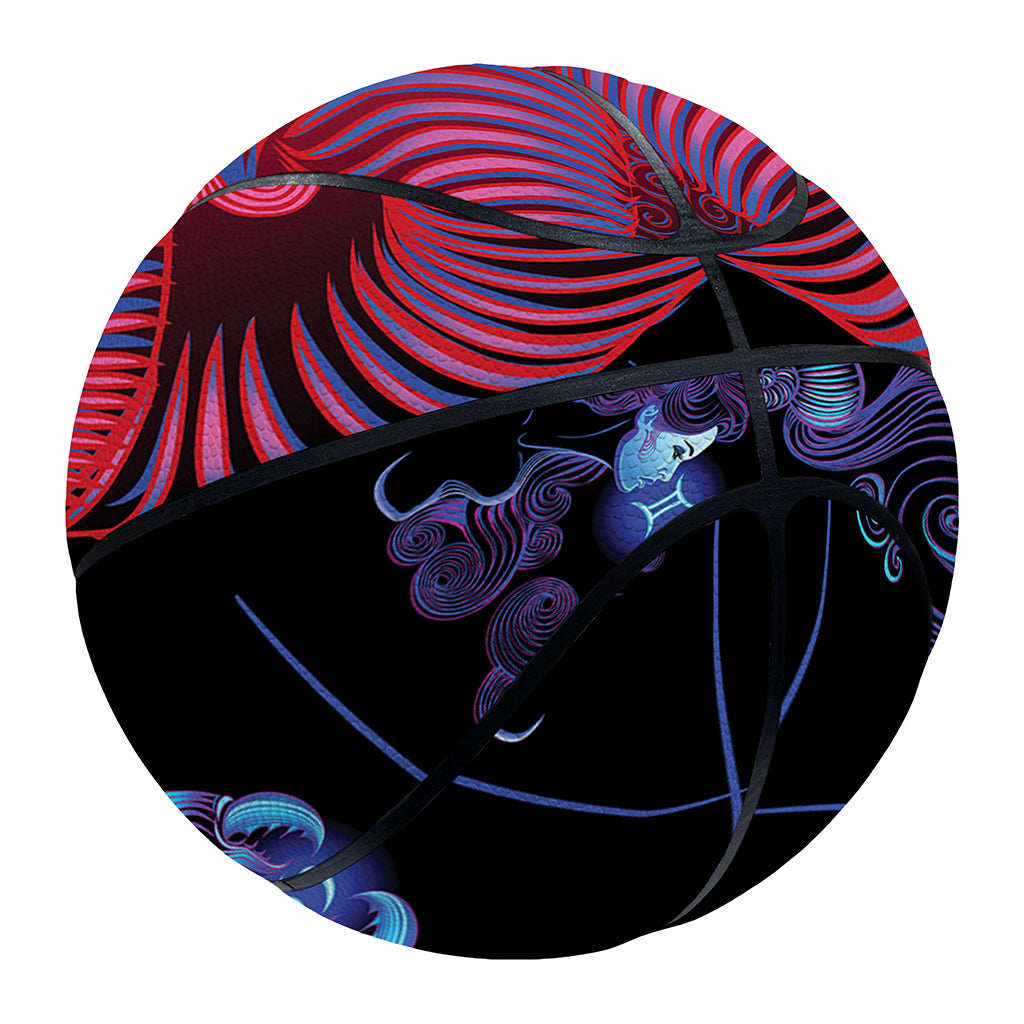 Aries And Astrological Signs Print Basketball