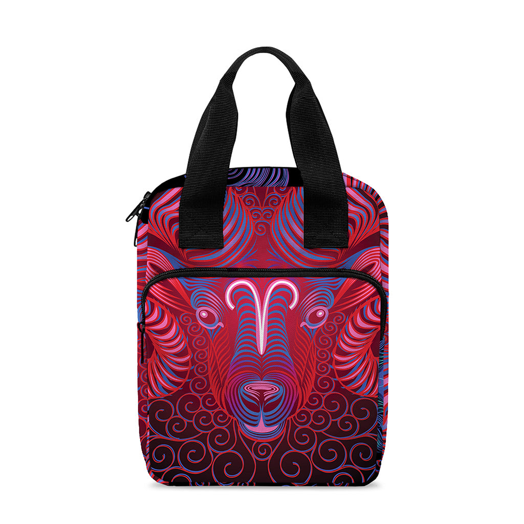 Aries And Astrological Signs Print Bible Tote Bag