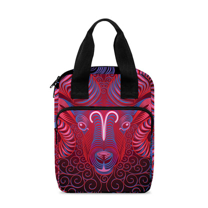 Aries And Astrological Signs Print Bible Tote Bag