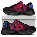 Aries And Astrological Signs Print Black Chunky Shoes