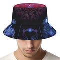 Aries And Astrological Signs Print Bucket Hat