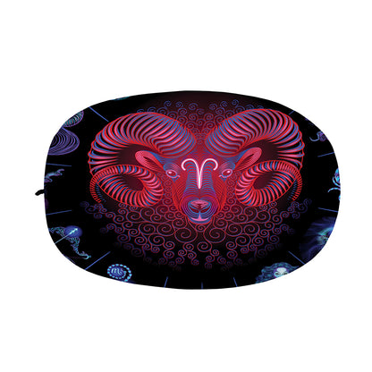 Aries And Astrological Signs Print Car Side Mirror Covers