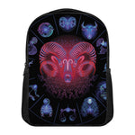 Aries And Astrological Signs Print Casual Backpack