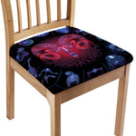 Aries And Astrological Signs Print Chair Cushion Cover