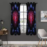 Aries And Astrological Signs Print Curtain