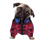 Aries And Astrological Signs Print Dog Zip Up Jacket