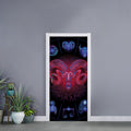 Aries And Astrological Signs Print Door Sticker