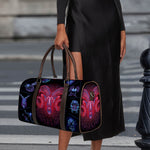 Aries And Astrological Signs Print Duffle Bag