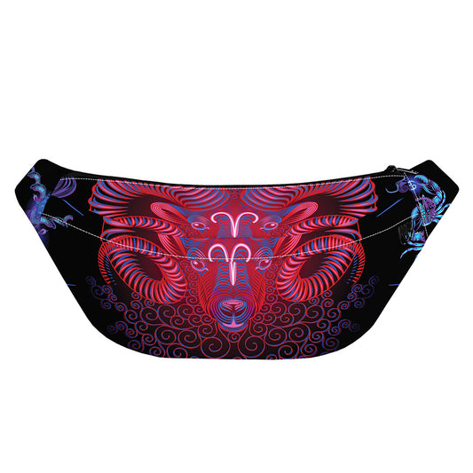 Aries And Astrological Signs Print Fanny Pack