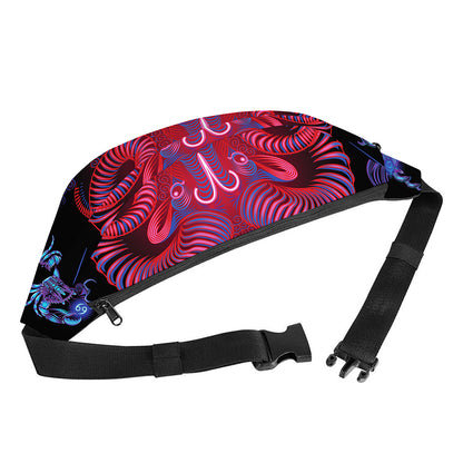 Aries And Astrological Signs Print Fanny Pack