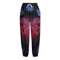 Aries And Astrological Signs Print Fleece Lined Knit Pants