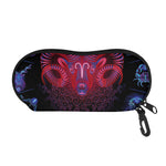 Aries And Astrological Signs Print Glasses Case