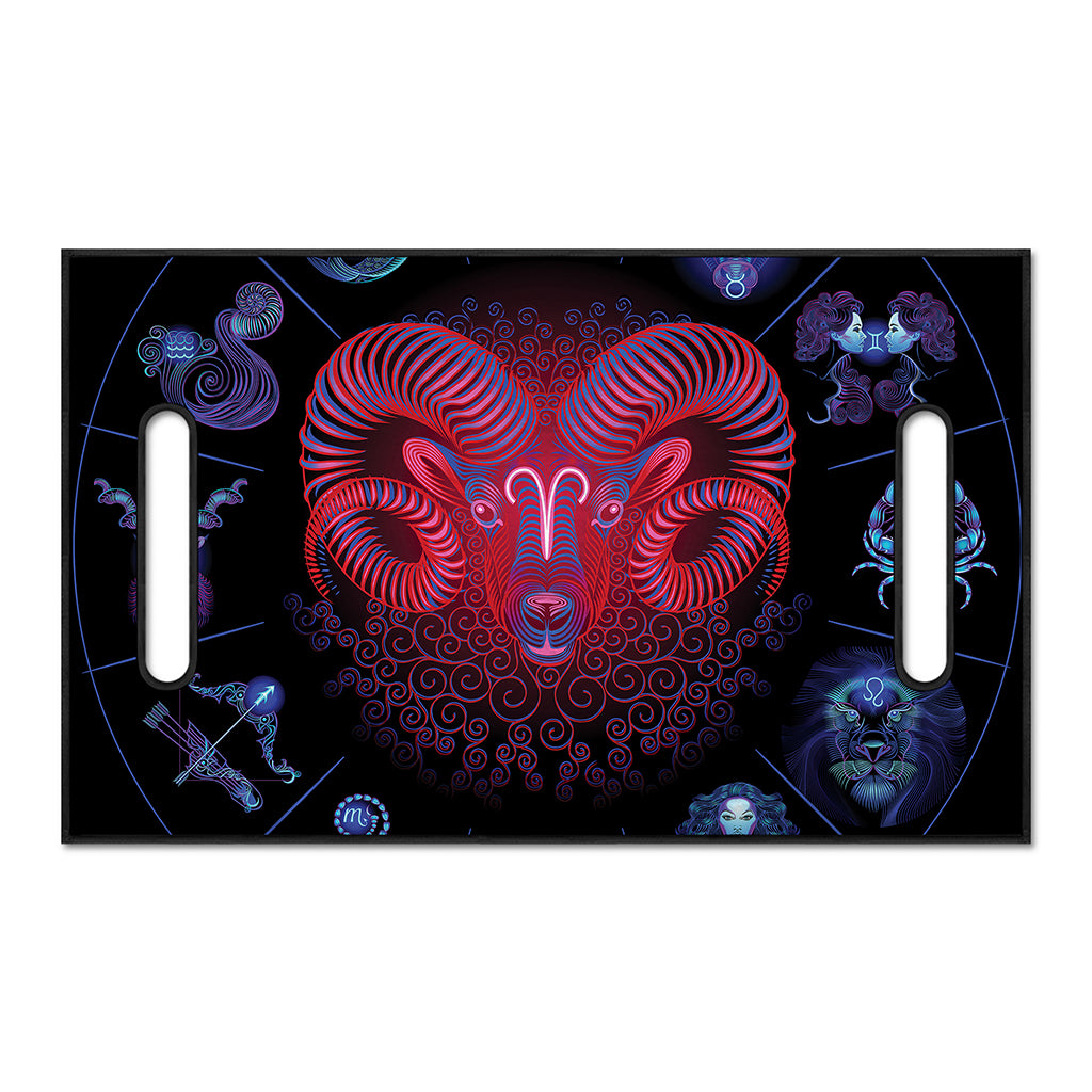 Aries And Astrological Signs Print Golf Cart Seat Cover