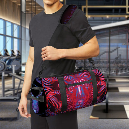 Aries And Astrological Signs Print Gym Bag