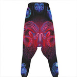 Aries And Astrological Signs Print Hammer Pants