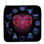 Aries And Astrological Signs Print Hand Towel