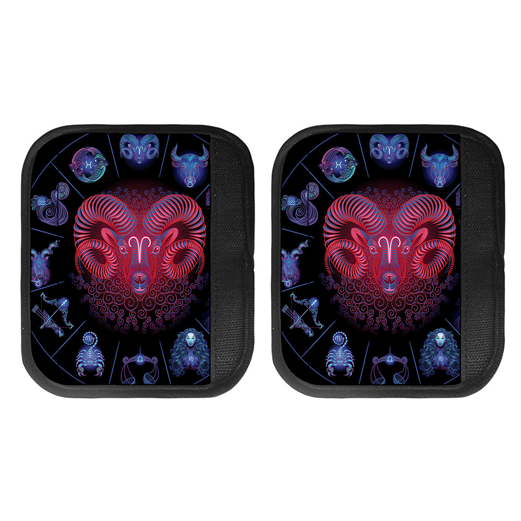 Aries And Astrological Signs Print Handle Covers