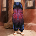Aries And Astrological Signs Print Harem Pants