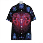 Aries And Astrological Signs Print Hawaiian Shirt