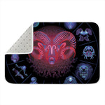 Aries And Astrological Signs Print Indoor Door Mat