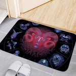 Aries And Astrological Signs Print Indoor Door Mat