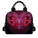 Aries And Astrological Signs Print Insulated Lunch Bag