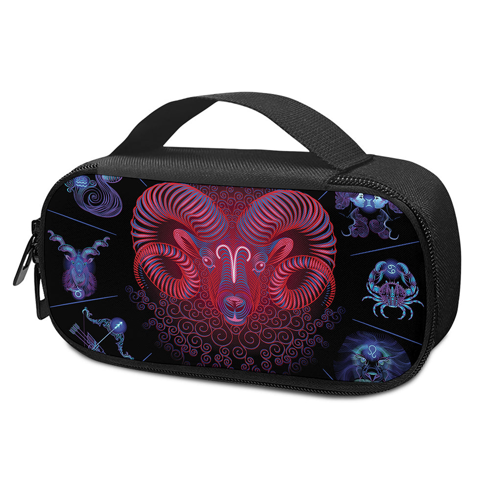 Aries And Astrological Signs Print Insulin Cooler Travel Case