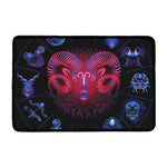 Aries And Astrological Signs Print Kitchen Mat
