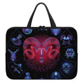 Aries And Astrological Signs Print Laptop Sleeve With Handle
