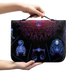 Aries And Astrological Signs Print Leather Bible Cover