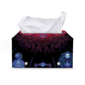Aries And Astrological Signs Print Leather Tissue Box Cover