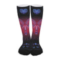 Aries And Astrological Signs Print Long Socks