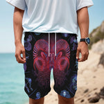Aries And Astrological Signs Print Men's Cargo Shorts