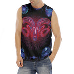 Aries And Astrological Signs Print Men's Fitness Tank Top