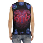 Aries And Astrological Signs Print Men's Fitness Tank Top