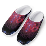 Aries And Astrological Signs Print Mesh Casual Shoes