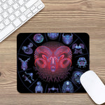Aries And Astrological Signs Print Mouse Pad