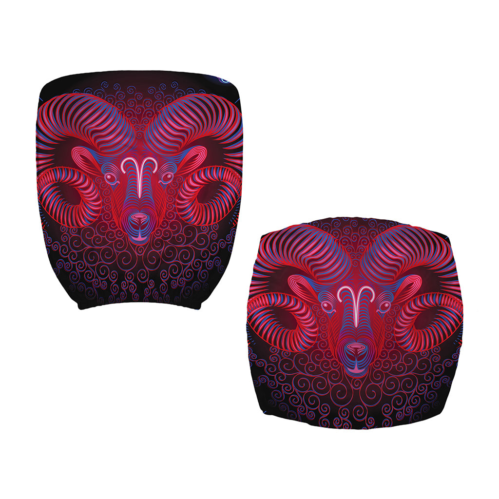 Aries And Astrological Signs Print Office Chair Cover