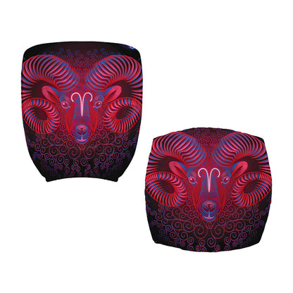Aries And Astrological Signs Print Office Chair Cover