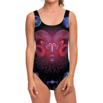 Aries And Astrological Signs Print One Piece Swimsuit