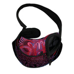 Aries And Astrological Signs Print Pet Sling Carrier