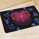 Aries And Astrological Signs Print Polyester Doormat