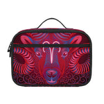 Aries And Astrological Signs Print Portable Lunch Bag