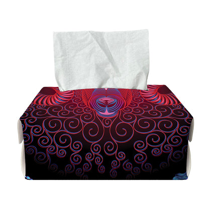Aries And Astrological Signs Print Rectangle Tissue Box Cover