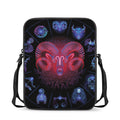 Aries And Astrological Signs Print Rectangular Crossbody Bag