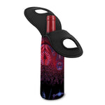 Aries And Astrological Signs Print Single Neoprene Wine Tote