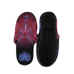 Aries And Astrological Signs Print Slippers