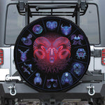 Aries And Astrological Signs Print Tire Cover