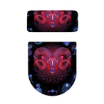 Aries And Astrological Signs Print Toilet Lid And Tank Cover Set